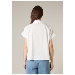 Chemise ISAELA BL W Deeluxe – Blanche Coton Brodée 2