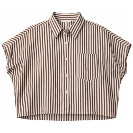 Chemise MC Mocha Grace & Mila – Rayée Oversized