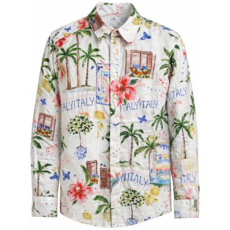 Blouse Imprimé Italian Vibes | Motifs Méditerranéens