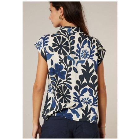 Blouse sans manches florale DEELUXE DAMIA | Viscose