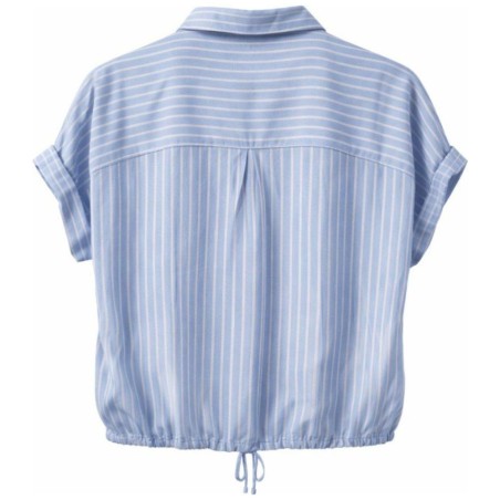 Blouse Rayée Manches Courtes TOM TAILOR | Viscose
