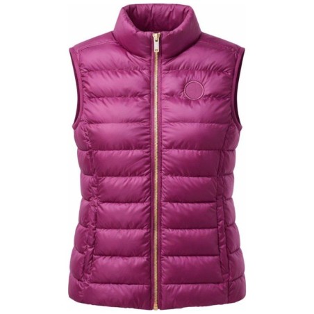 Doudoune Sans Manches Femme Rose Mauve | Mise au Green