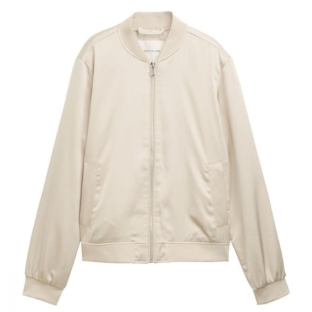 Jacket Bomber Beige Sable TOM TAILOR | Veste Femme