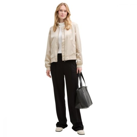 Jacket Bomber Beige Sable TOM TAILOR | Veste Femme