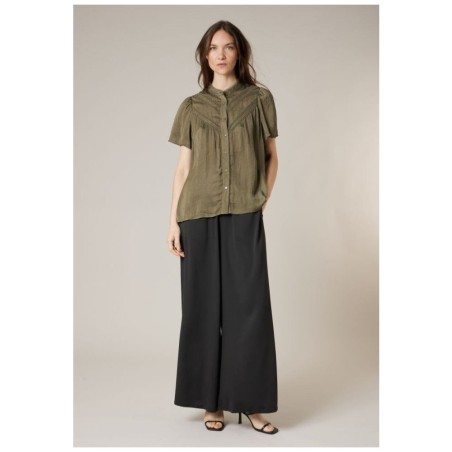 Chemise Manches Courtes Coton Brodée SEA BARRIER