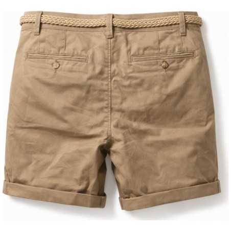 Bermuda Chino Femme TOM TAILOR – Coupe Droite Sable