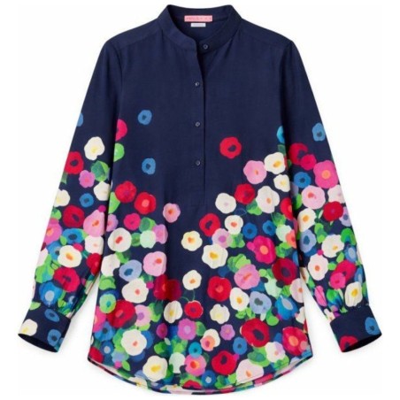 Chemisier Albane Loose Marine - La Cible Rouge
