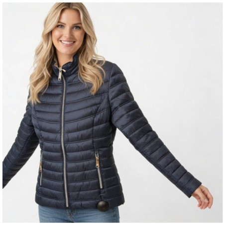 Blouson Matelassé Flor Marine – Le Petit Baigneur