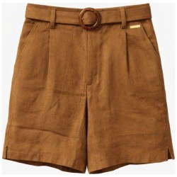 Short Femme Paperbag Lin Viscose - Mise au Green 2