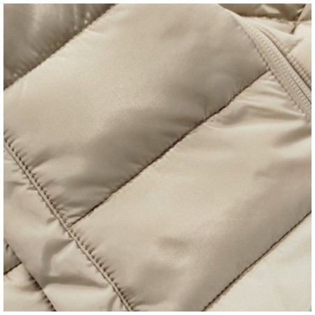 Gilet Matelassé Léger à Capuche Beige – TOM TAILOR