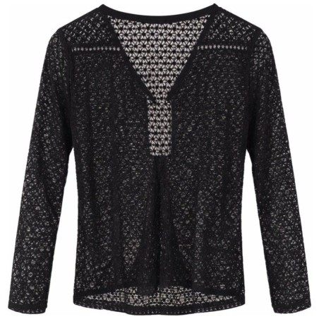 Top Dentelle Manches Longues Grace & Mila | Col V