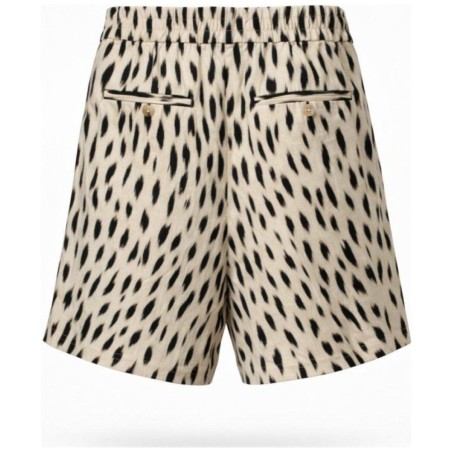 Bermuda Lin Imprimé Léopard Femme - TOM TAILOR