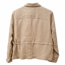 Blazer Lin Femme Tom Tailor – Veste Safari Beige 2